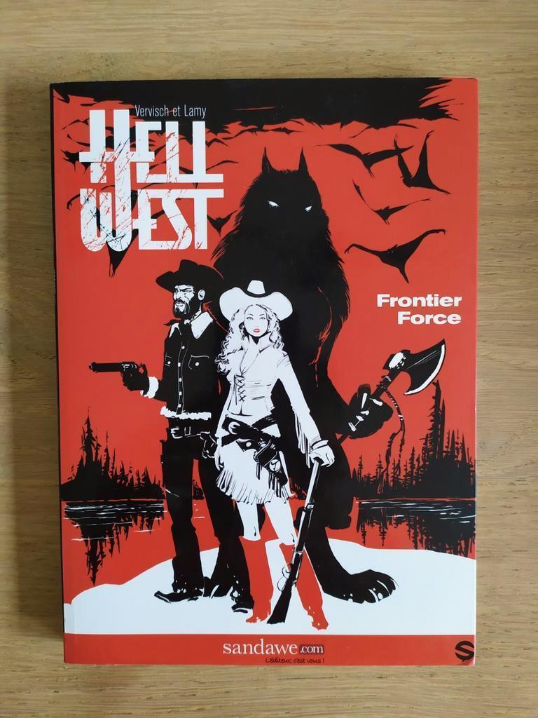 Hello West 1 Frontier force Vervisch et Lamy EO TBE, Eén stripboek, Ophalen of Verzenden, Zo goed als nieuw