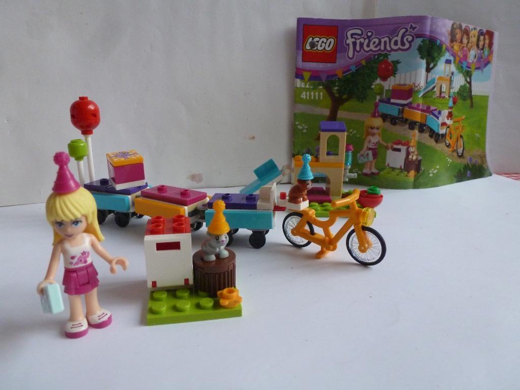LEGO Friends feesttreintje - 41111, Kinderen en Baby's, Speelgoed | Duplo en Lego, Lego, Complete set, Ophalen of Verzenden