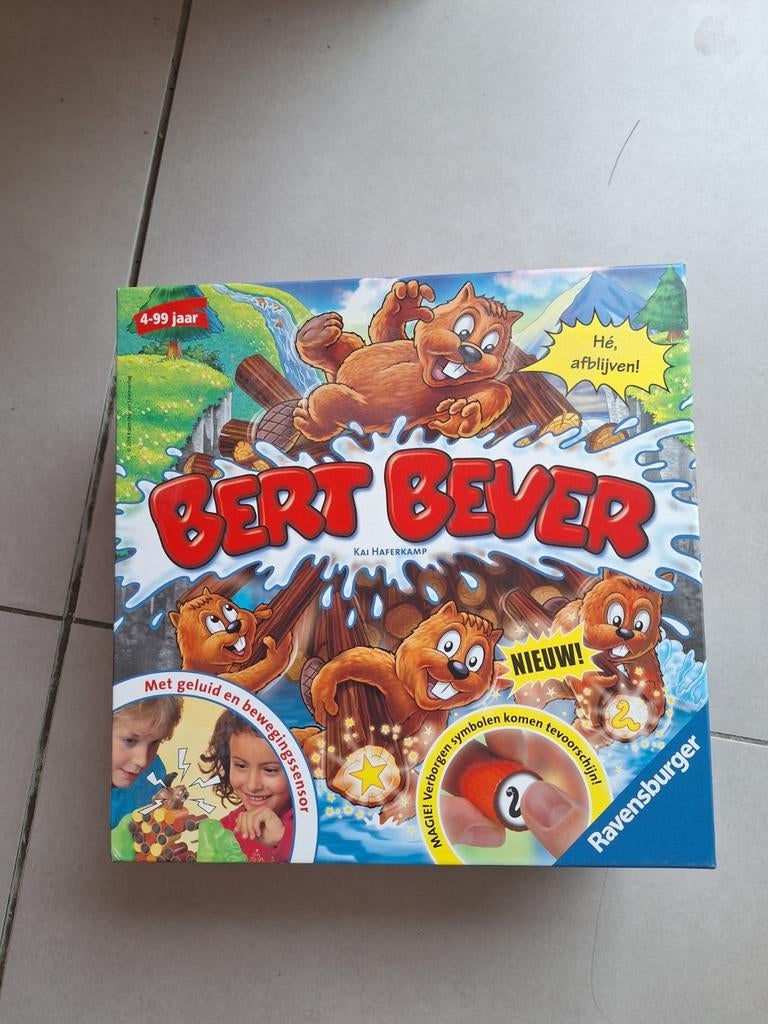 Bert Bever spel, Hobby en Vrije tijd, Drie of vier spelers, Ophalen of Verzenden, Zo goed als nieuw, Ravensburger