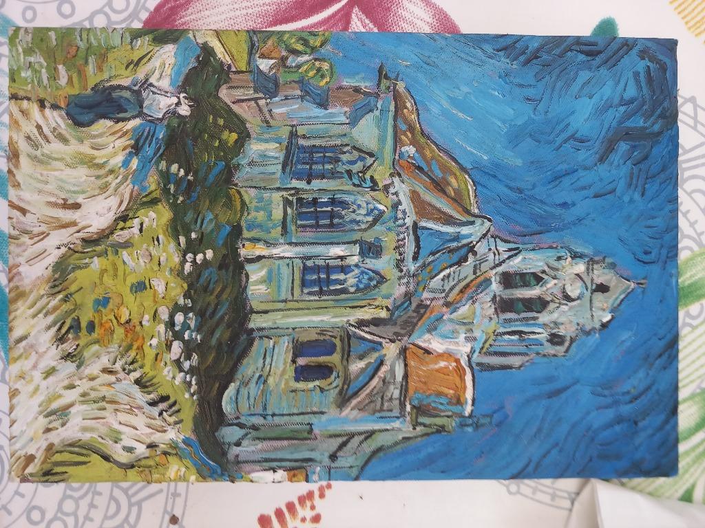 Peinture Van Ghog Église d Auvers sur Oise, Enlèvement