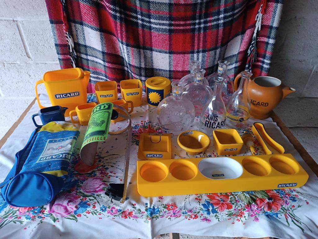 A vendre lot accessoire ricard, Verzamelen, Ophalen, Gebruikt, Overige typen
