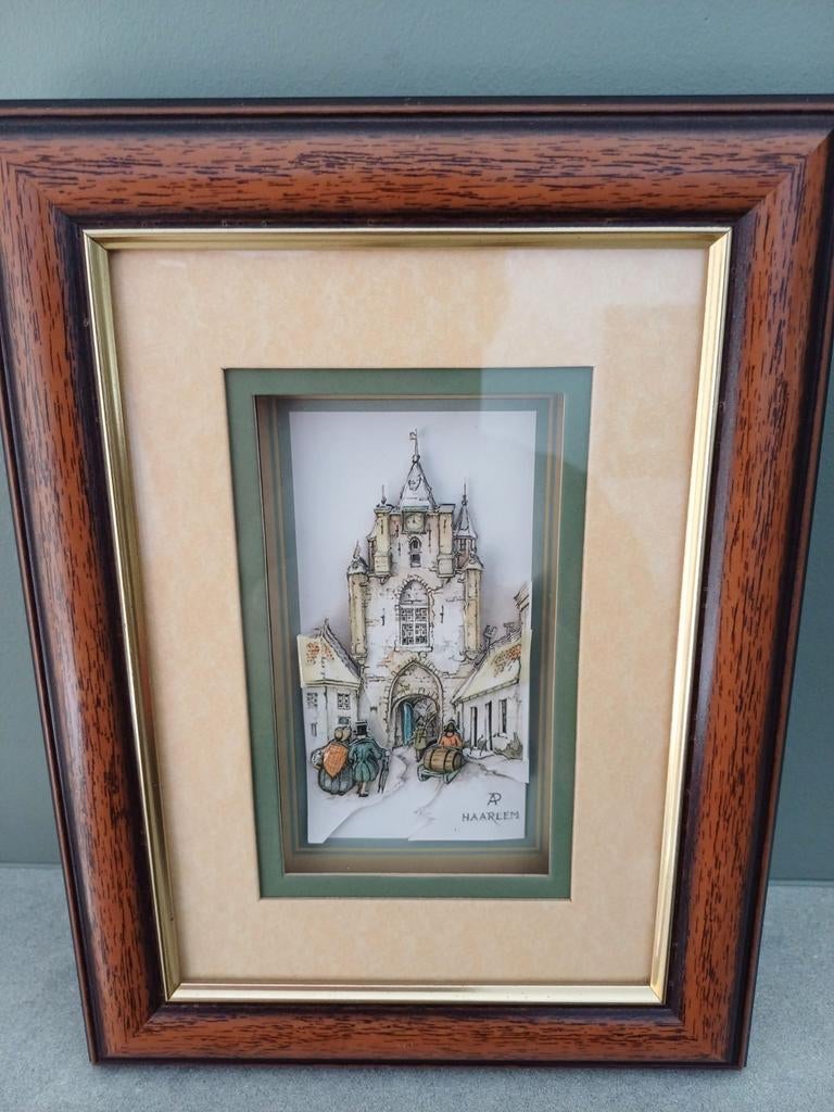 3D kaders Anton Pieck, Ophalen