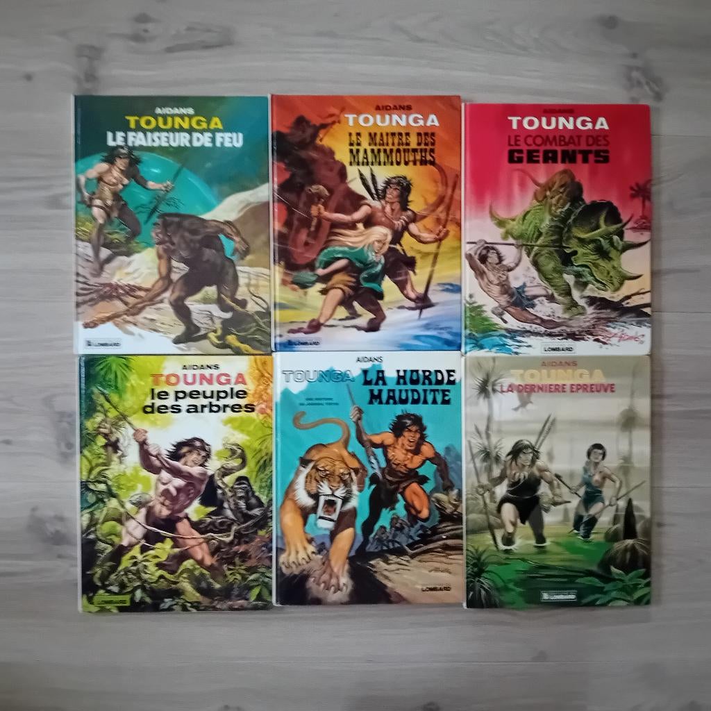 Tounga 6 tomes en EO, Enlèvement ou Envoi