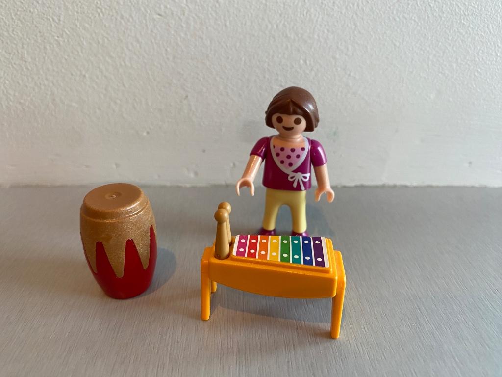 Playmobil kind met muziek-instrumenten, Ophalen of Verzenden, Zo goed als nieuw