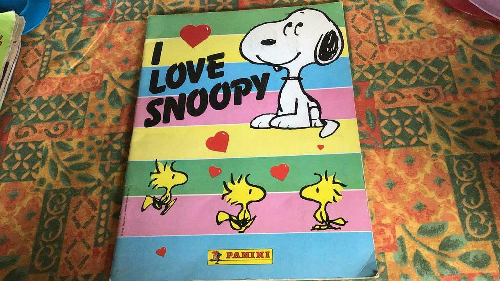 I love snoopy (z8), Ophalen of Verzenden, Gelezen, Panini, Plaatjesalbum