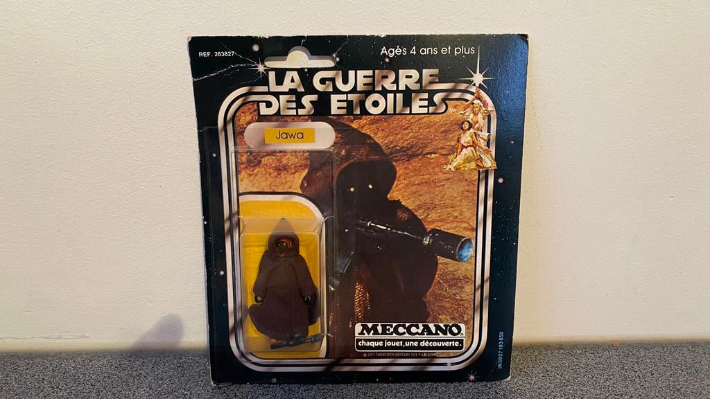 Vintage Star Wars La Guerre des Etoiles Jawa Meccano, Verzamelen, Ophalen, Zo goed als nieuw