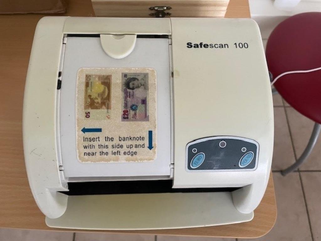 Telmachine Safescan 100, Ophalen