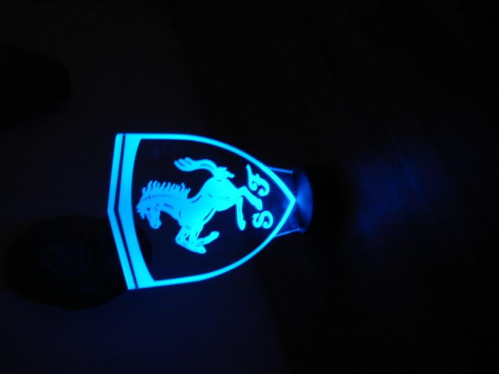 ferrari led logo, Auto's, Ferrari, Achterwielaandrijving, Zwart, Leder, Handgeschakeld