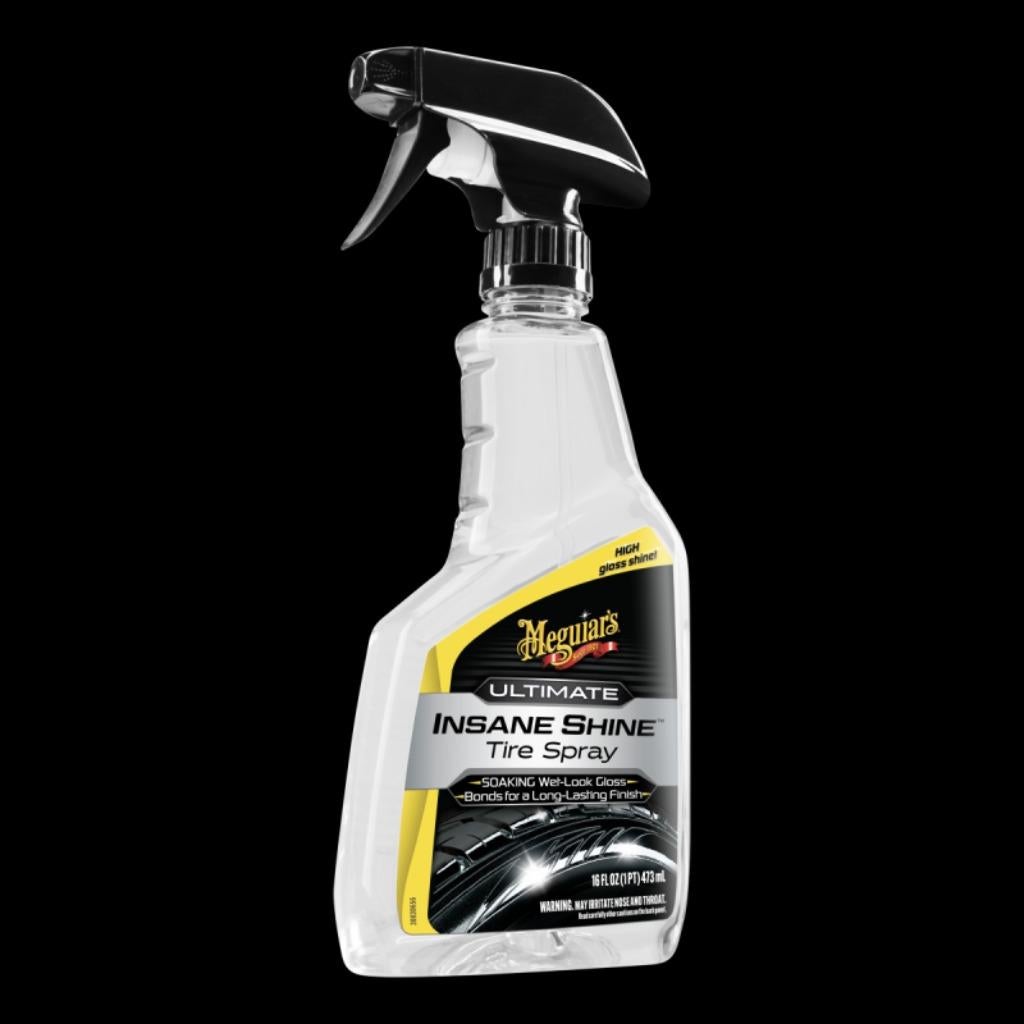 PRODUIT MEGUIAR'S ULTIMATE INSANE SHINE TIRE SPRAY - 473 ML, Enlèvement