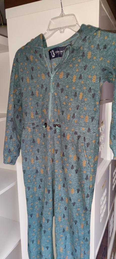 Warme Eskimo pyjama onesie - 10 jaar, Garçon ou Fille, Enlèvement ou Envoi, Autres types, Utilisé