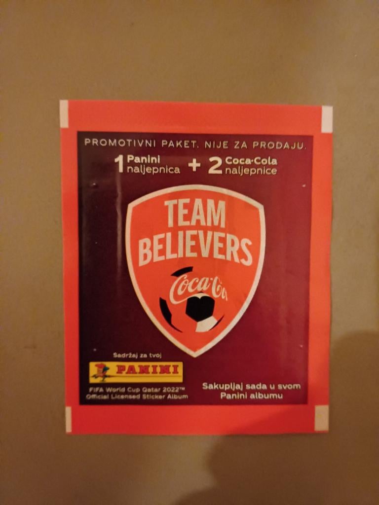Panini zakje WC Qatar 2022 Coca Cola Croatia, Enlèvement ou Envoi