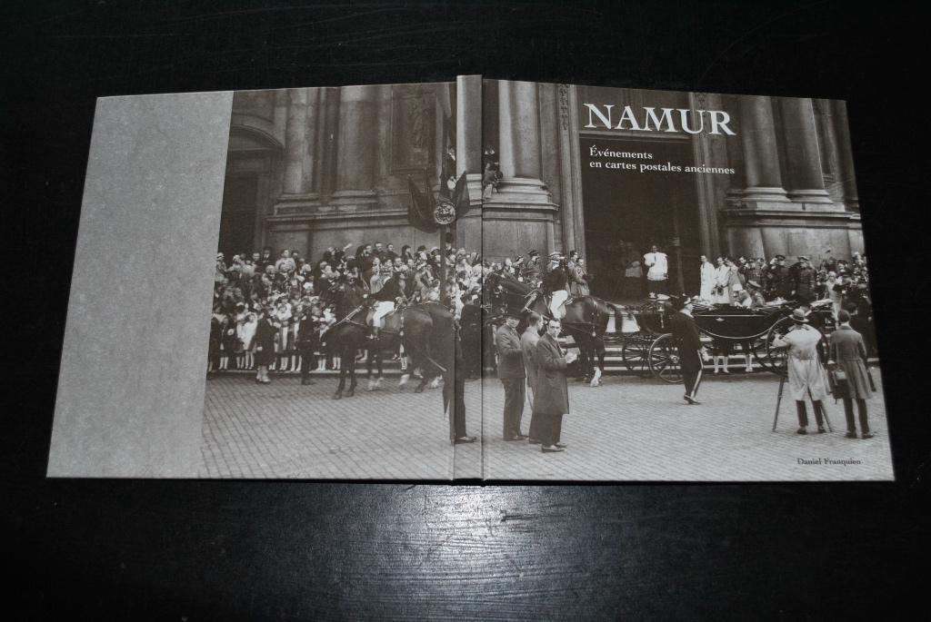 FRANQUIEN Namur Evénements en cartes postales anciennes RARE, Livres, Histoire nationale, Utilisé, Enlèvement ou Envoi