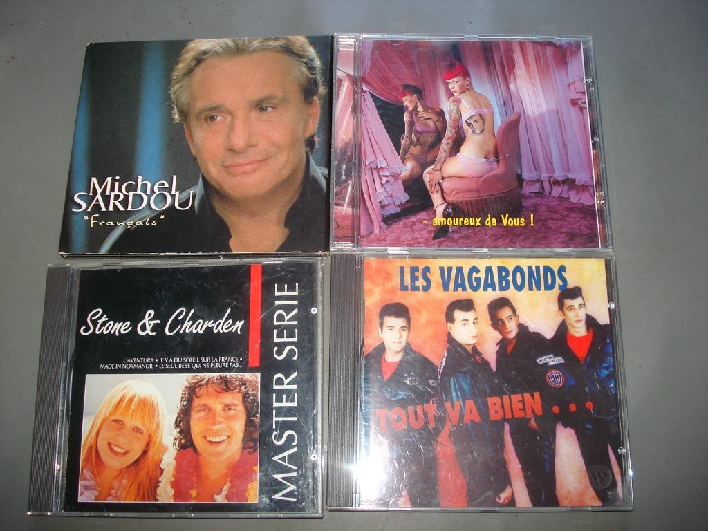 Lot de 4 albums CD divers, Enlèvement, Comme neuf