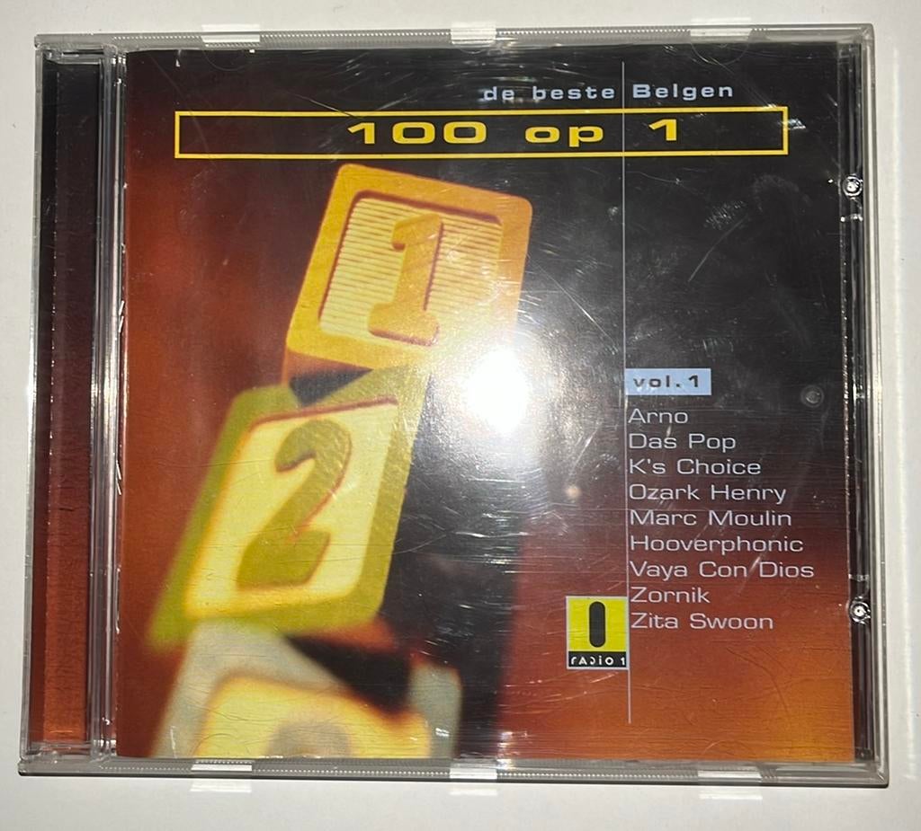 De beste Belgen - 100 op 1 - CD, Cd's en Dvd's, Ophalen of Verzenden, Gebruikt