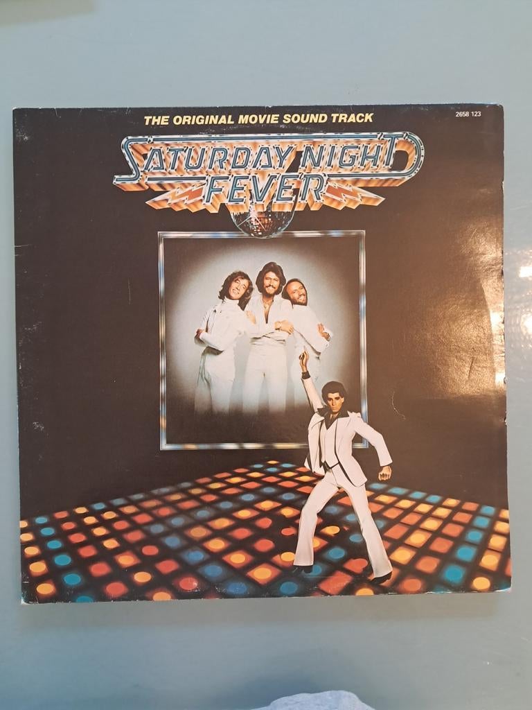 Saturday night fever .moviesoundtrack 2lp..french polydor, Envoi, Comme neuf