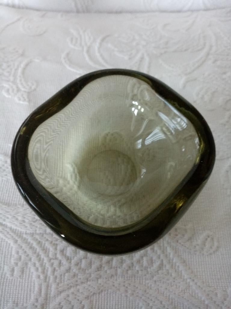 Cendrier déco en verre Murano Cenedese 1950s, Antiquités & Art, Enlèvement ou Envoi