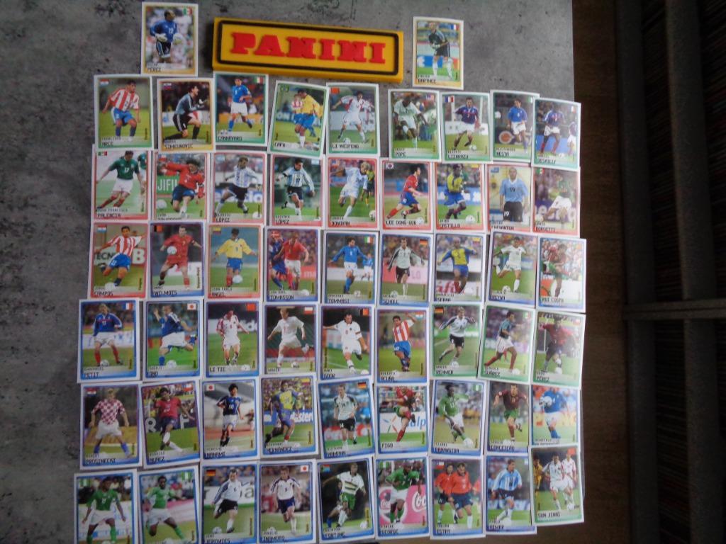 PANINI VOETBAL STICKERS  ROAD TO WORLD CUP 2002 56X, Verzenden, Nieuw
