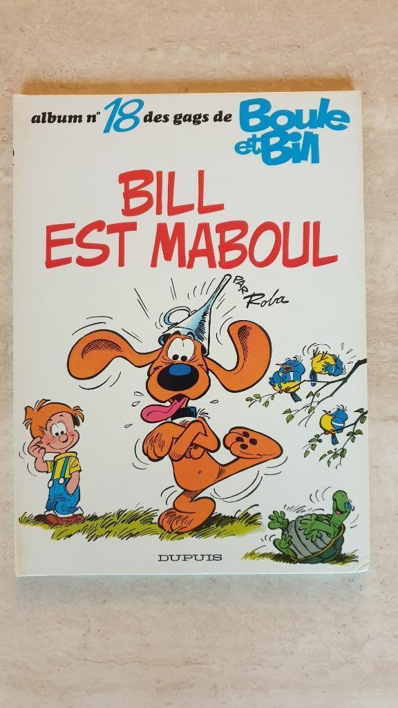 Boule et Bill - lot de 7 albums: 1,2,3,4,5,15 et 18, Plusieurs BD, Enlèvement, Utilisé, Roba