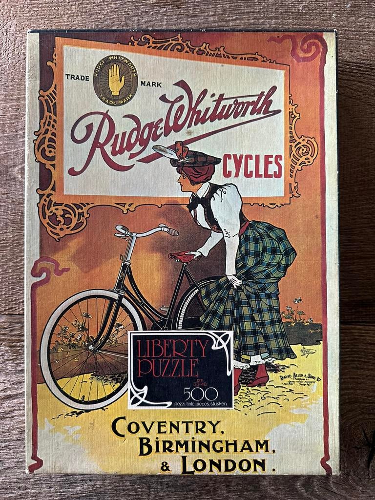 Zeldzame vintage puzzel van International Team, Ophalen of Verzenden, 500 t/m 1500 stukjes, Gebruikt, Legpuzzel