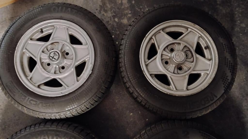 Jantes Cromodora Alfa Romeo 14', Enlèvement, 14 pouces, Pneu(s)