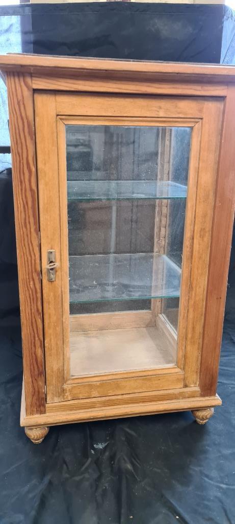 toonbank vitrinekast antiek, Enlèvement ou Envoi, Verre