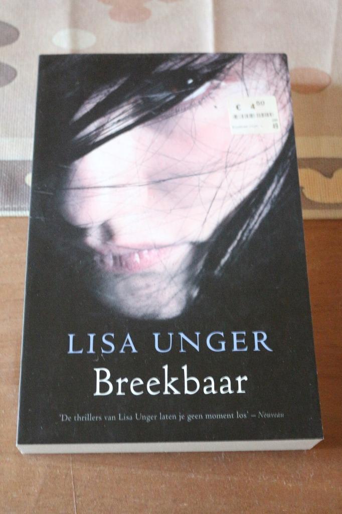 *Breekbaar - Lisa Unger, Enlèvement ou Envoi, Amérique, Comme neuf, Lisa Unger