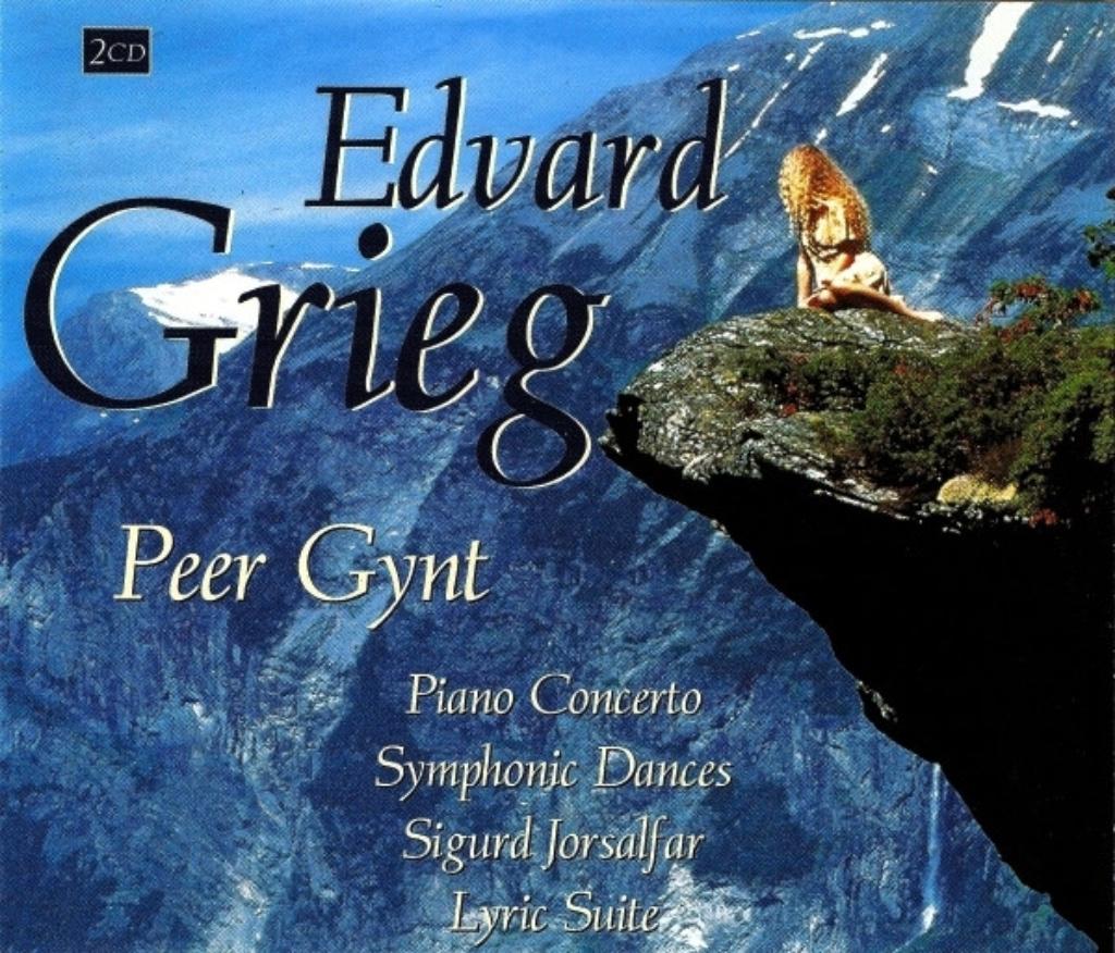 Edvard Grieg – Peer Gynt - Piano Concerto - Etc (2 CD), Ophalen of Verzenden, Zo goed als nieuw