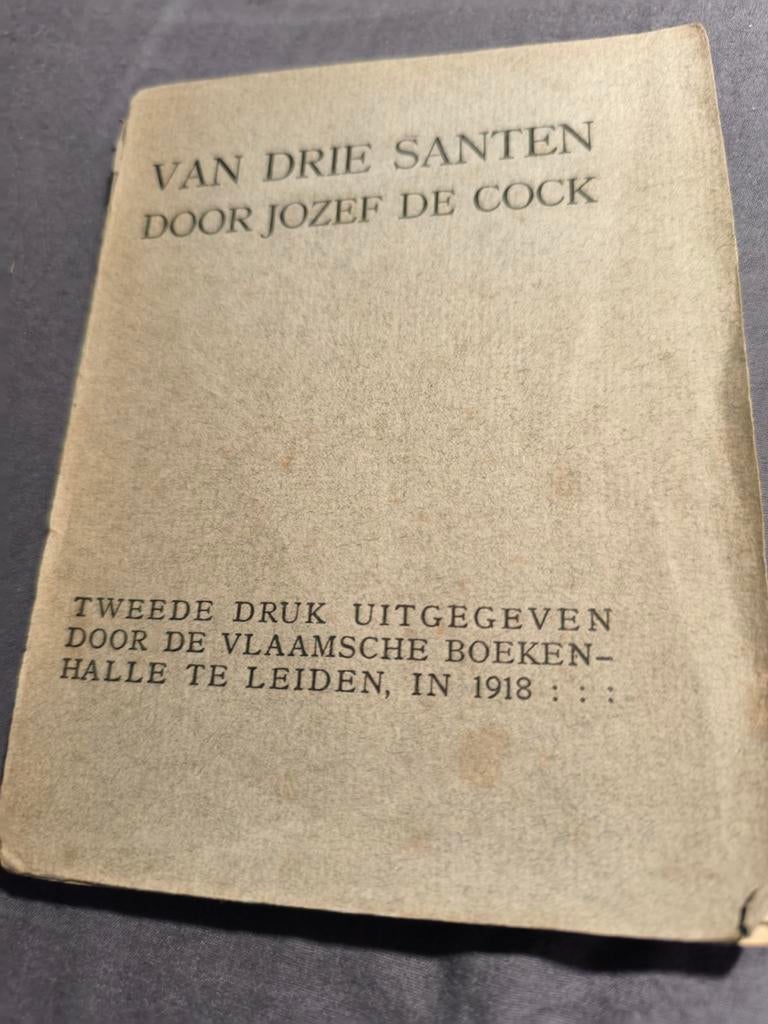 Van drie Santen, Antiek en Kunst, Ophalen of Verzenden