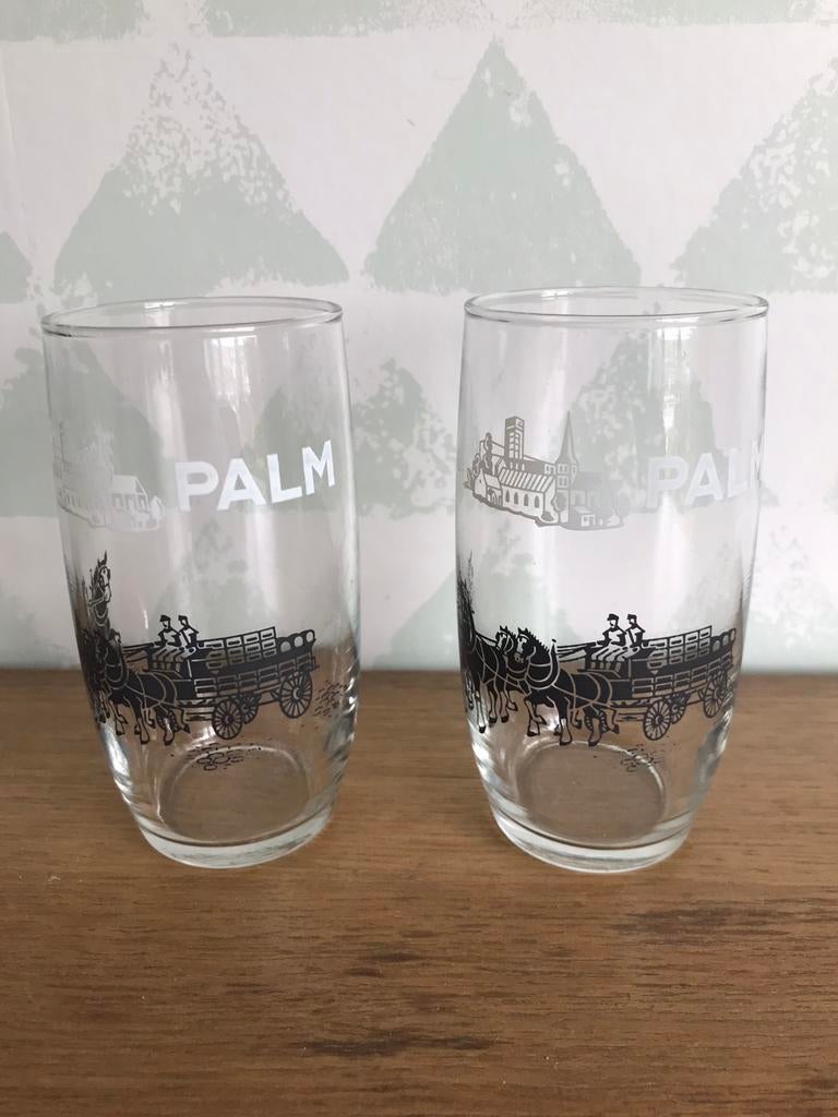Speciale Palm - 2 drinkglazen, Enlèvement ou Envoi, Comme neuf