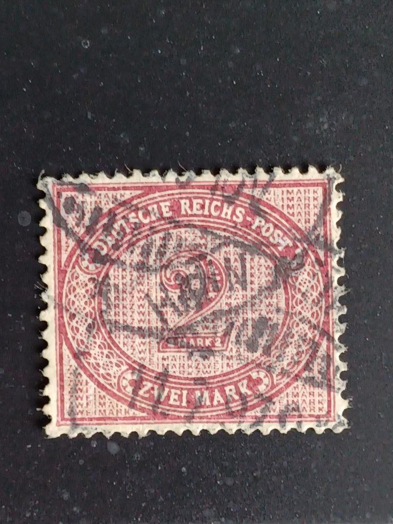 Postzegels  Duitse Rijk, Ophalen of Verzenden, Duitse Keizerrijk, Gestempeld