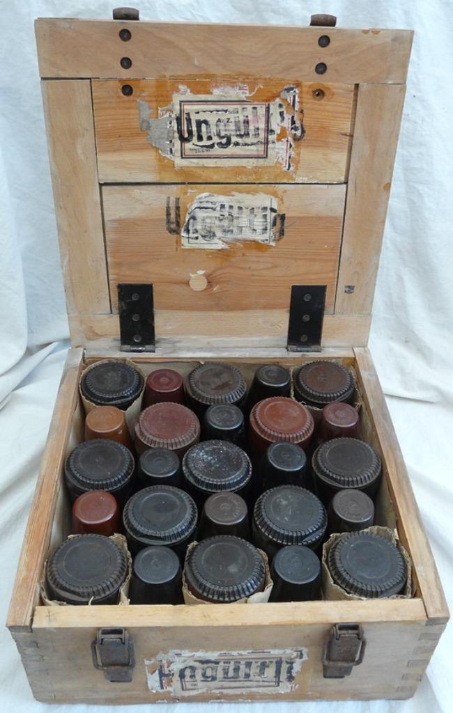 Kist, Hout, Transport Ontstekers / Zünderbüchsen, 1940-1944., Enlèvement ou Envoi, Armée de terre, Autres types