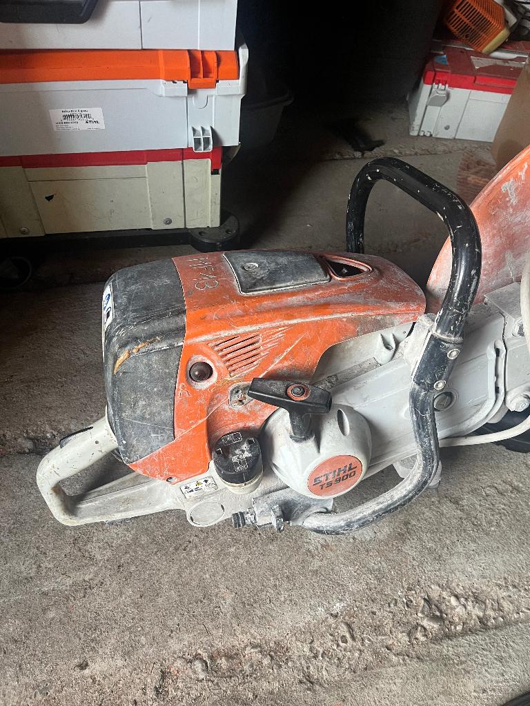 Stihl doorslijper, Ophalen, Gebruikt