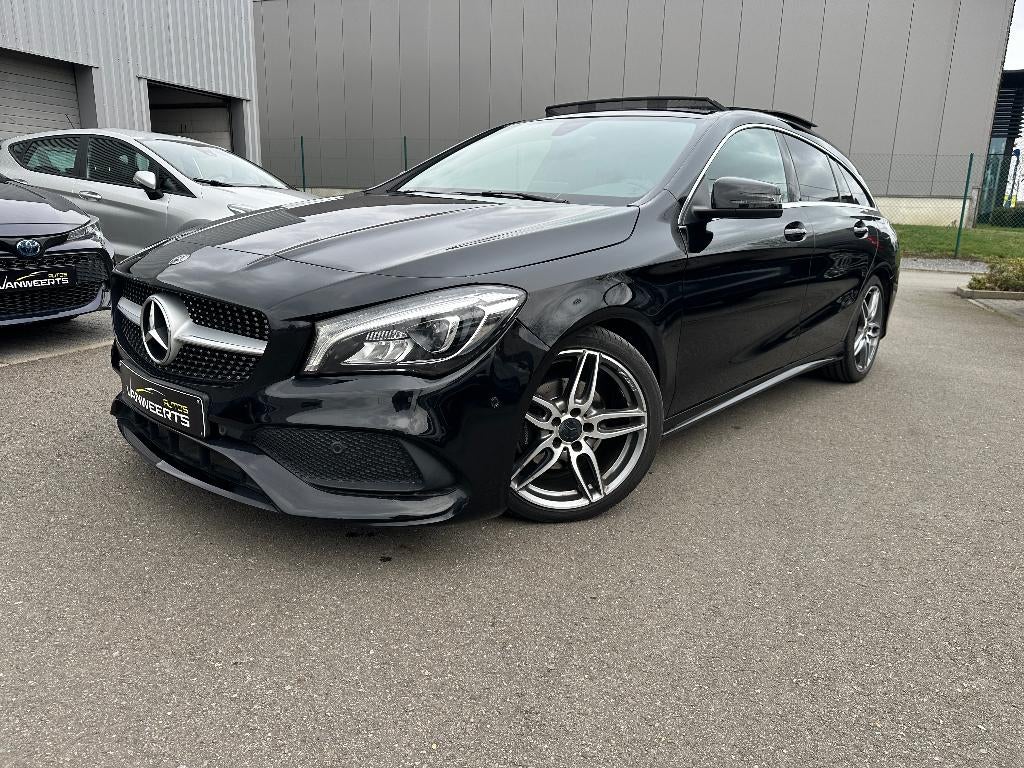 Mercedes CLA 180 break AUTOMAAT, AMG-line, Carplay/ camera, Auto's, CLA, 730 kg, Euro 6, 4 cilinders