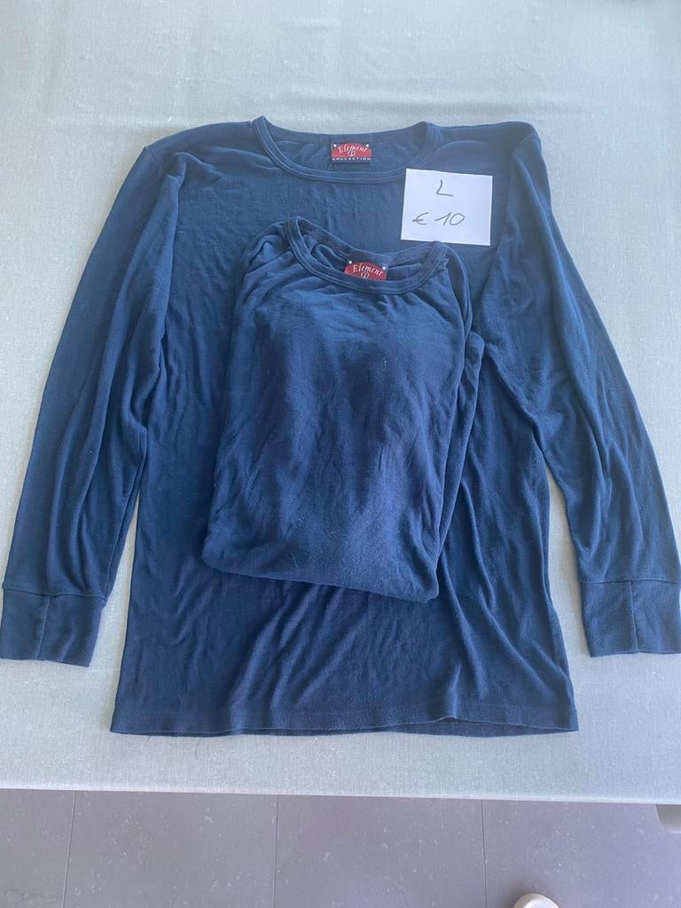 Thermisch ondergoed, Ophalen, Blauw
