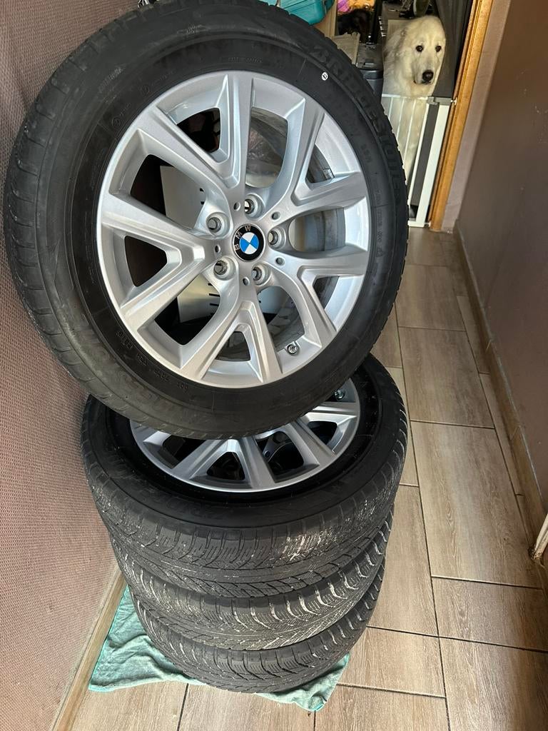 A vendre jantes bmw de 17 pouce, Ophalen, Gebruikt, Banden en Velgen, 17 inch