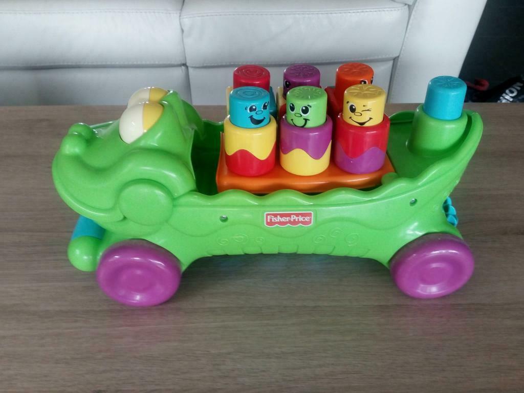 Fisher Price Krokodil, Ophalen, Gebruikt