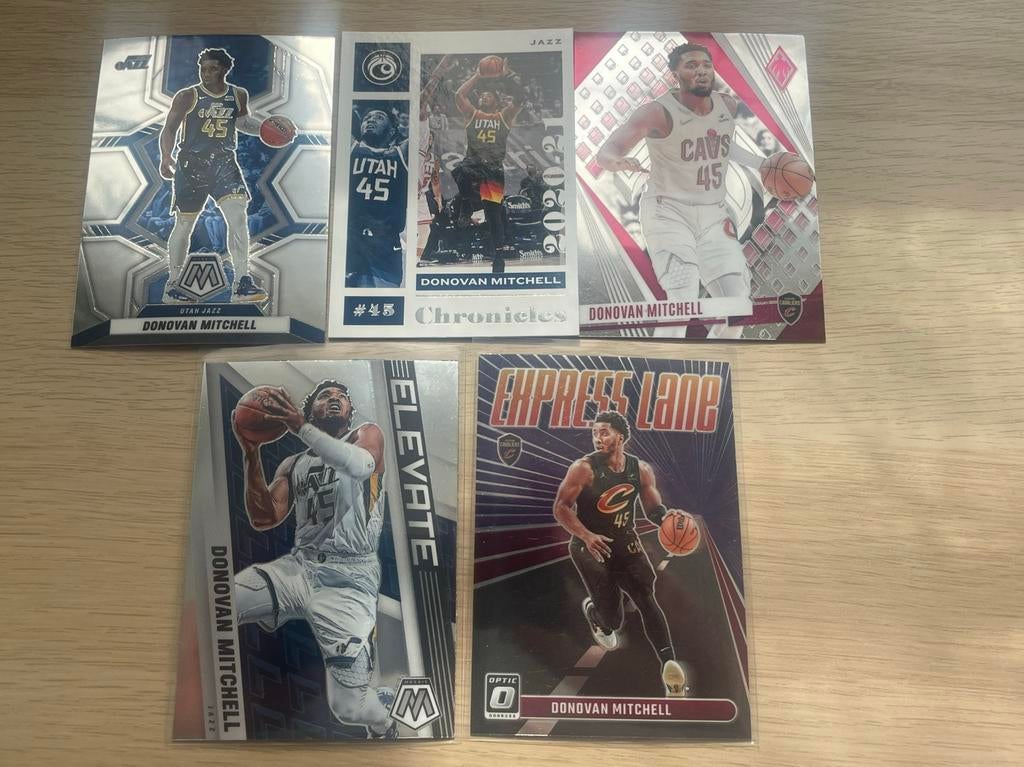 5 billets pour Donovan Mitchell, Enlèvement ou Envoi, Neuf, Plusieurs images