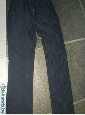 [3396]broek zwart liberty island maat 36, Kleding | Dames, Zwart, Maat 36 (S), Lang, Gedragen