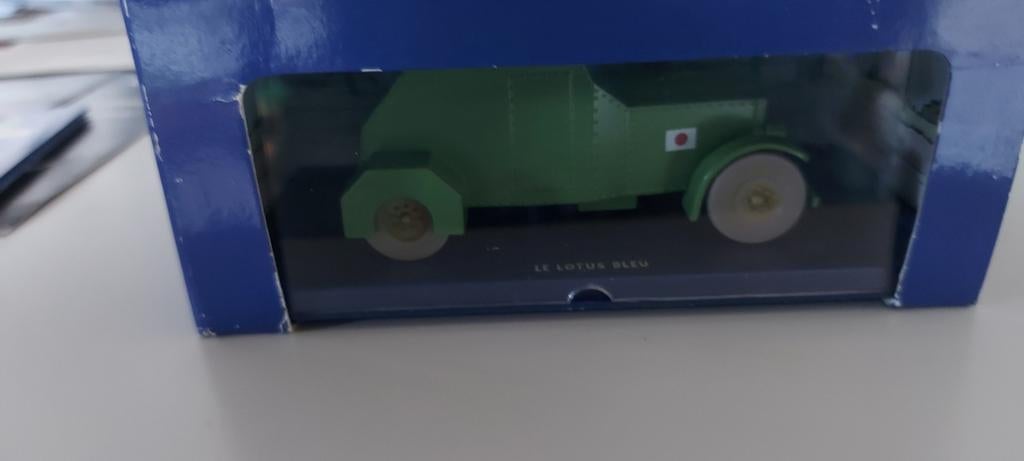 Kuifje auto met certificaat, Hobby en Vrije tijd, Ophalen of Verzenden, Auto