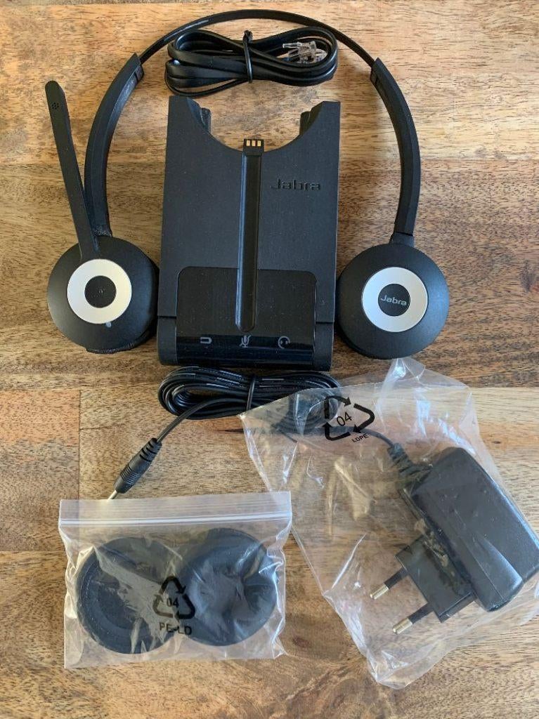 ➡️ Jabra PRO920 DUO Headset PRO900 PRO 920-25-508-101, Telecommunicatie, Ophalen of Verzenden, Refurbished, 1 handset