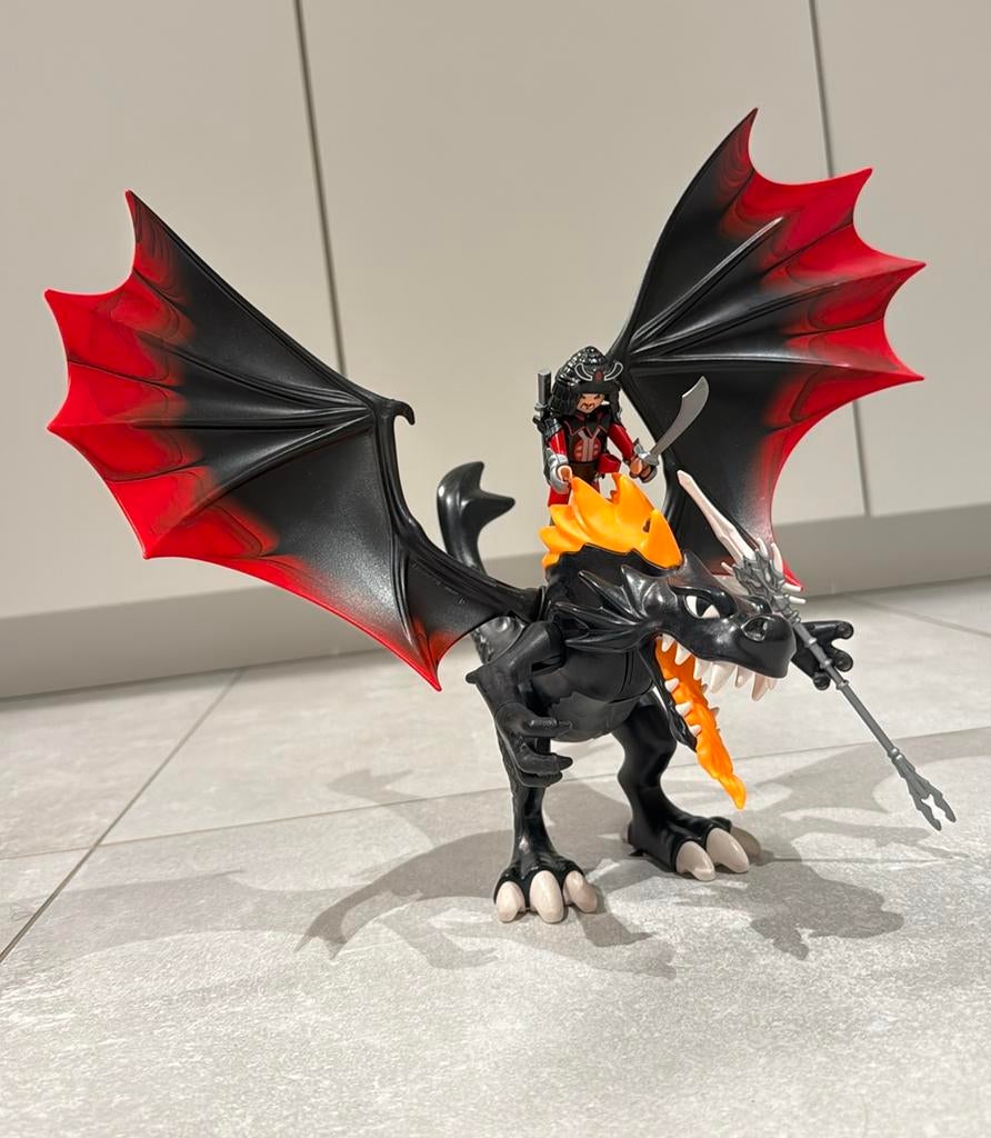Playmobil 5482 (DRAGONS) : Grand dragon avec cavalier, Enfants & Bébés, Jouets | Playmobil, Ensemble complet, Enlèvement ou Envoi