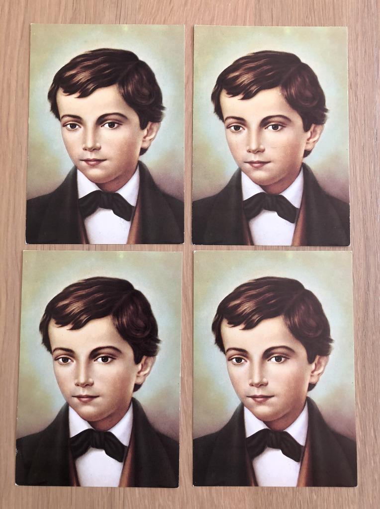 Postkaarten Dominicus Savio – in kleur, Verzamelen, Ophalen of Verzenden, Gebruikt, Kaart of Prent, Christendom | Katholiek