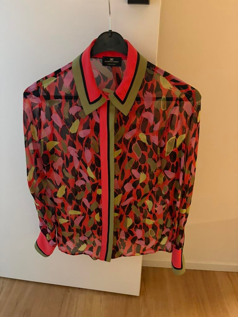 Blouse elisabetta franchi maat IT40 maat S, Ophalen of Verzenden, Maat 36 (S)