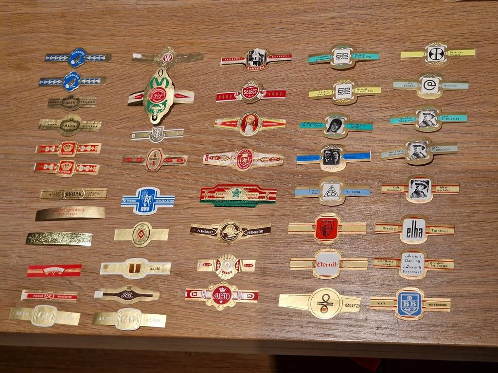 collection de bracelets à cigares, Collections, Enlèvement ou Envoi, Bagues de cigare