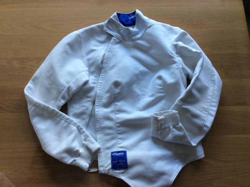 UHLMANN FENCING JACKET GIRLS 350N "CLASSIC", Enlèvement ou Envoi, Utilisé, Escrime