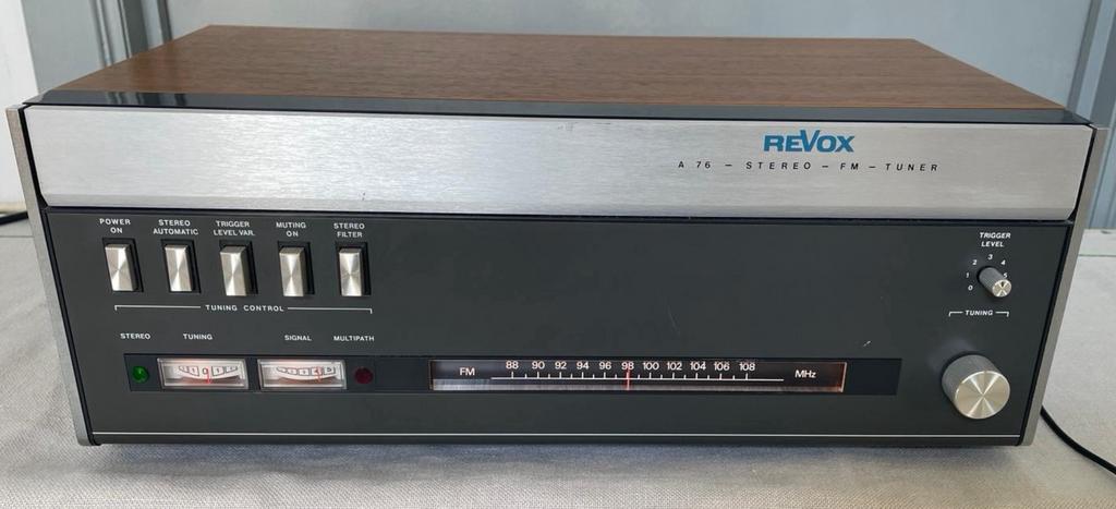 REVOX A 76, Enlèvement ou Envoi, Comme neuf, Analogique