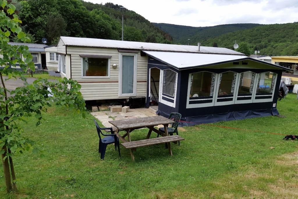 Stacaravan Delta Santana 2008 te koop - weghalen, Caravans en Kamperen