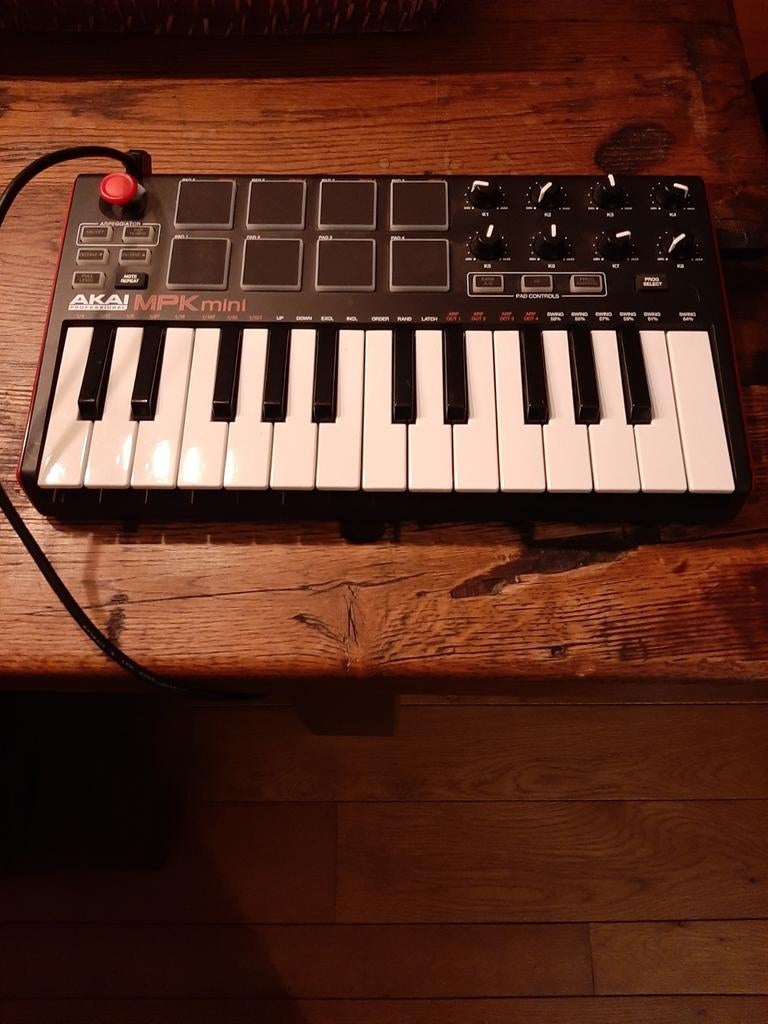 Akai MPK mini controler, Ophalen