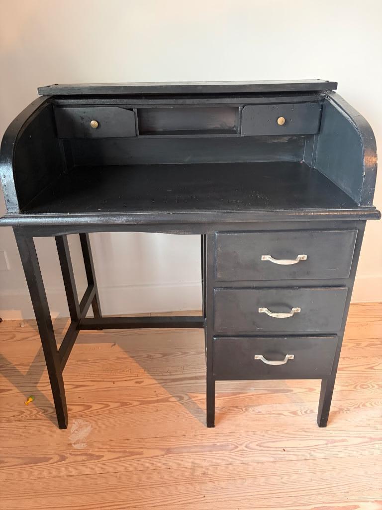 Vintage bureau / secretaire, Ophalen, Gebruikt