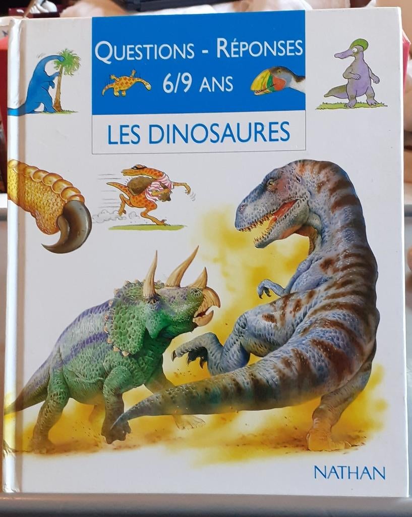 Livre Question reponse 6/9 ans les dinosaures (87), Livres, Livres pour enfants | 0 an et plus, Enlèvement ou Envoi, Utilisé
